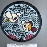 Oosaka Juubei - 弥富のマンホール、金魚で有名なんだ