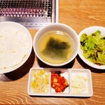 焼肉 叙庵 - ランチセット