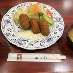 Kakashi - カニクリームコロッケ定食