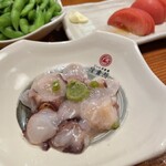 Torikizoku - 『国産枝豆』『たこわさび』『冷やしトマト』