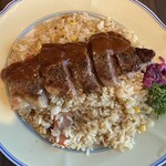 ル・モンド - ステーキピラフ　アップ