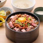 牛たんけやき - 肉まぶし御膳