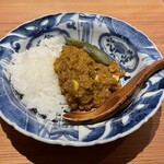 川ばた - キーマカレー。