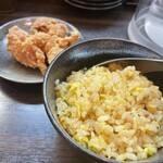 申手延麺 - 麺セット(唐揚げ2個+炒飯小)