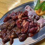 大衆焼肉 ジンギスカン - ジン、レバ、モモ