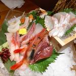 わらび - 刺身盛り合わせ