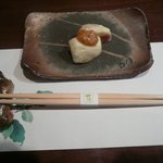 萌えぎ - 先付け（無花果味噌ダレ）