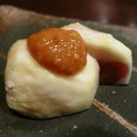 萌えぎ - 先付け（無花果味噌ダレ）