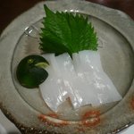 萌えぎ - お造り（剣先烏賊）