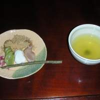 平野屋 - 名物のしんこ