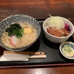 Hidariya - ミニソースカツ丼セット