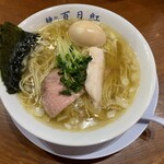 百日紅 - 塩ラーメン(500円)