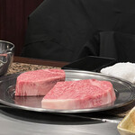 鉄板焼ステーキ 一ッ葉ミヤチク - 