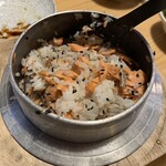 田毎 - 釜めし 鮭（1,660円）2023.7