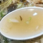 麺家 たけ田 - つけ汁の感じ