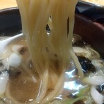 麺家 たけ田 - つけ汁にイン
