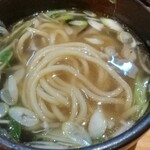 麺家 たけ田 - つけ汁にイン