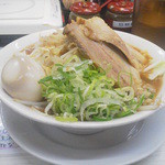 フジヤマ 55 名駅店 - 濃厚ラーメン７００円（大盛選択、３回目で味玉サービス）