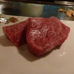 横浜うかい亭 - イチボステーキアップ