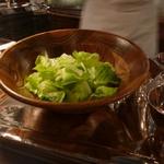 横浜うかい亭 - レタスも２種（ロメインとボール）