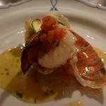 横浜うかい亭 - オマール海老のソテーアップ