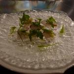 横浜うかい亭 - スズキのカルパッチョ