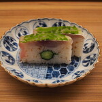 かんだ - 鯵の押し寿司