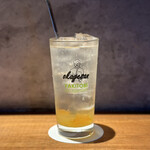 炭焼 おかげさん - 柚子茶サワー