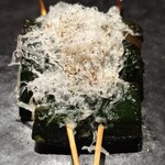 炭焼 おかげさん - ズッキーニペコリーノチーズ