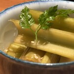 炭焼 おかげさん - セロリポン酢