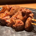 炭焼 おかげさん - 高坂鶏背肝