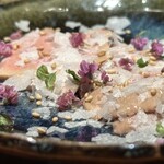 炭焼 おかげさん - 高坂鶏白肝刺し