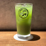炭焼 おかげさん - 宇治抹茶ハイ