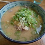 白ひげ食堂 - 豚汁ラーメン