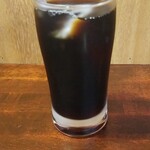 キッチン ブルー グローブ - アイスコーヒーのアップ