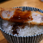 とんかつ 檍 - 上ロースかつ定食＠税込1,500円