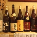 居酒屋 芳たけ - プレミアム焼酎がズラリ(●'ｗ'●)