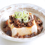 Domestic beef spicy shigure cold tofu