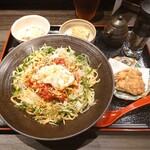 Nikukappou Sasae - 夏季限定★黒毛和牛生ユッケの冷やし麺定食