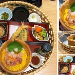 四六時中 - 彩り花籠1,580円,おひつごはん四六時中ナゴヤドーム前店(名古屋市)TMGP撮影