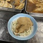 讃岐うどん がもう - かけにきつねをトッピング