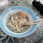讃岐うどん がもう - 冷やかけに鳥天をトッピング