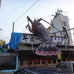 居魚屋　網元 - ある日突然現れた巨大伊勢海老