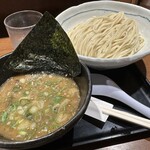 由丸 - 濃厚魚介つけ麺(大) 1000円