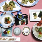 やど湯の里 - 夕食の一部