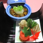 やど湯の里 - なめこおろし、里芋など