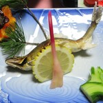 やど湯の里 - 鮎の塩焼き