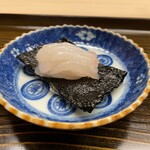 片折 - 〇白エビと海苔の磯辺揚げ
