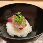 片折 - ○お代わり漬け丼