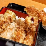 茶寮 ふ川 - 大きい海老から